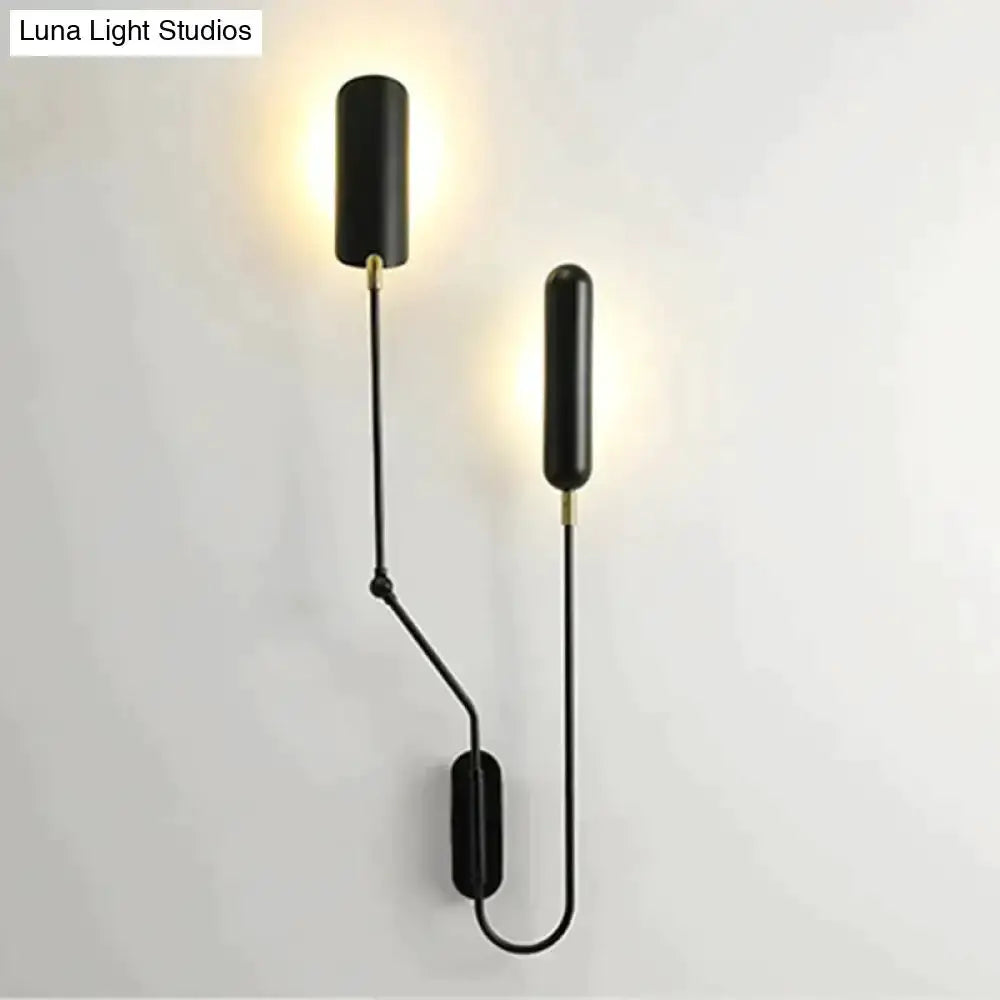 Emma Industrial Wall Lamp for Bedroom Reading
