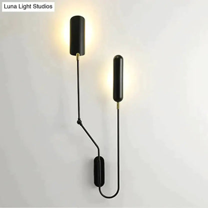 Emma Industrial Wall Lamp for Bedroom Reading
