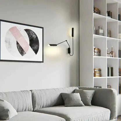 Emma Industrial Wall Lamp for Bedroom Reading