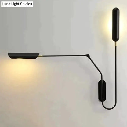 Emma Industrial Wall Lamp for Bedroom Reading