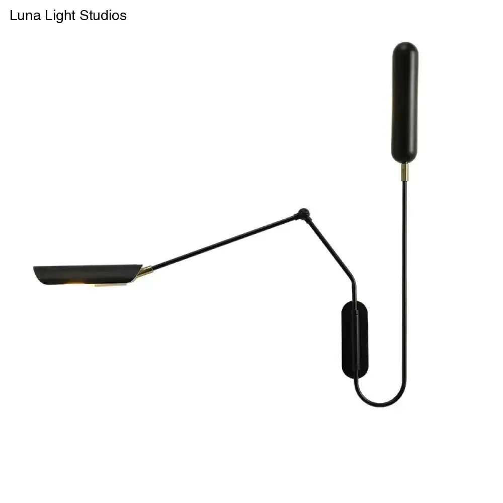 Emma Industrial Wall Lamp for Bedroom Reading