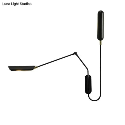 Emma Industrial Wall Lamp for Bedroom Reading