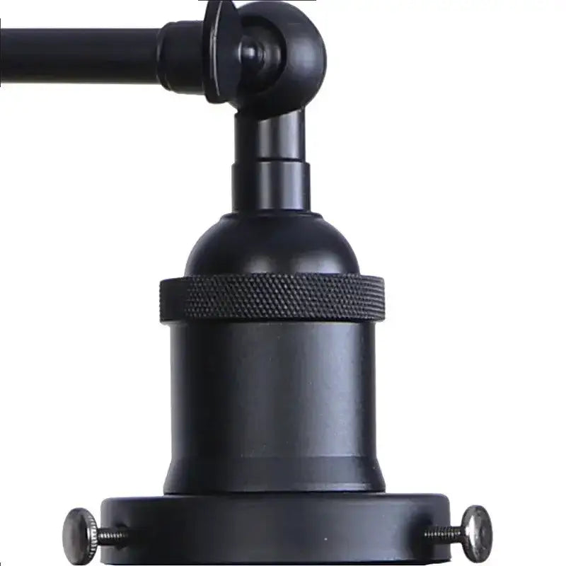 Decorbites industrial vintage black LED wall lamp with adjustable arm on Tampa Home & Garden Store