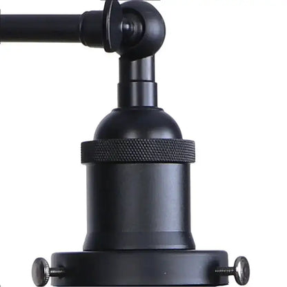 Decorbites industrial vintage black LED wall lamp with adjustable arm on Tampa Home & Garden Store