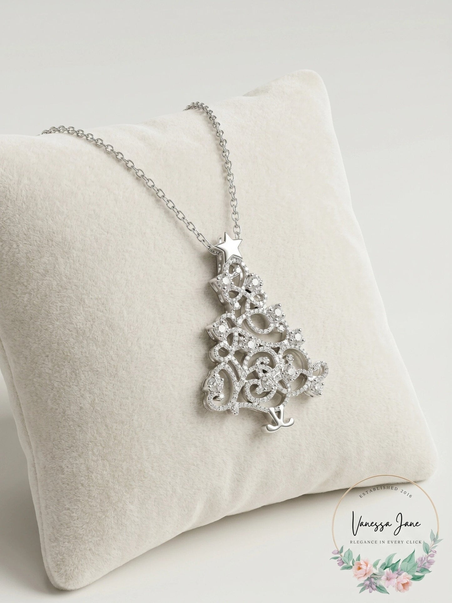 Sterling Silver Ruby And Sapphire Necklace