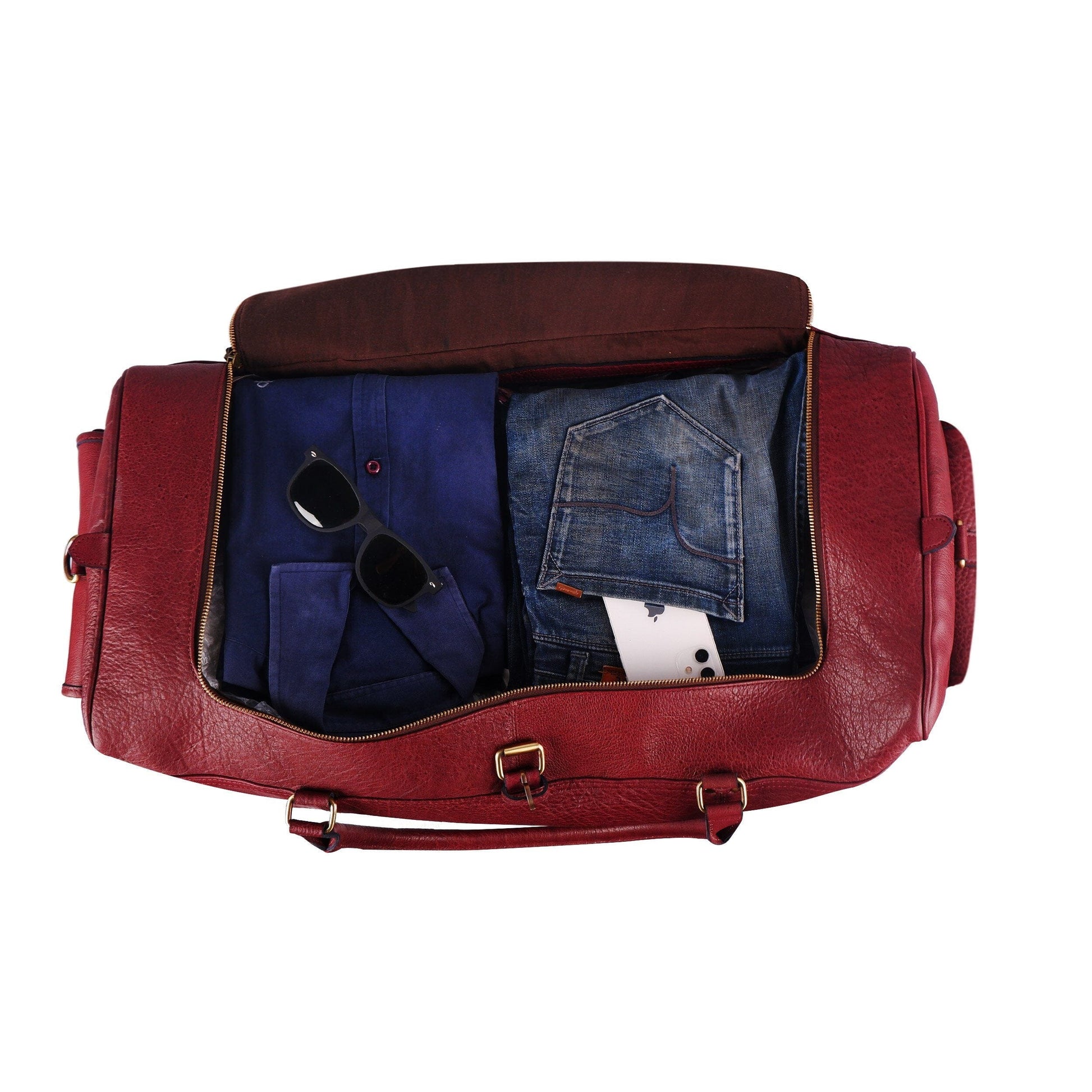 Scarlet Big Duffel - Tampa Home & Garden Store