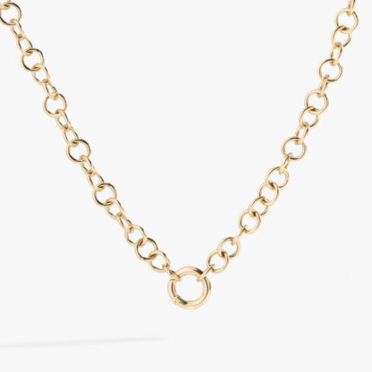 Gold-tone Y Necklace Interchangeable Base with circular links by ALEX AND ANI on Tampa Home & Garden Store