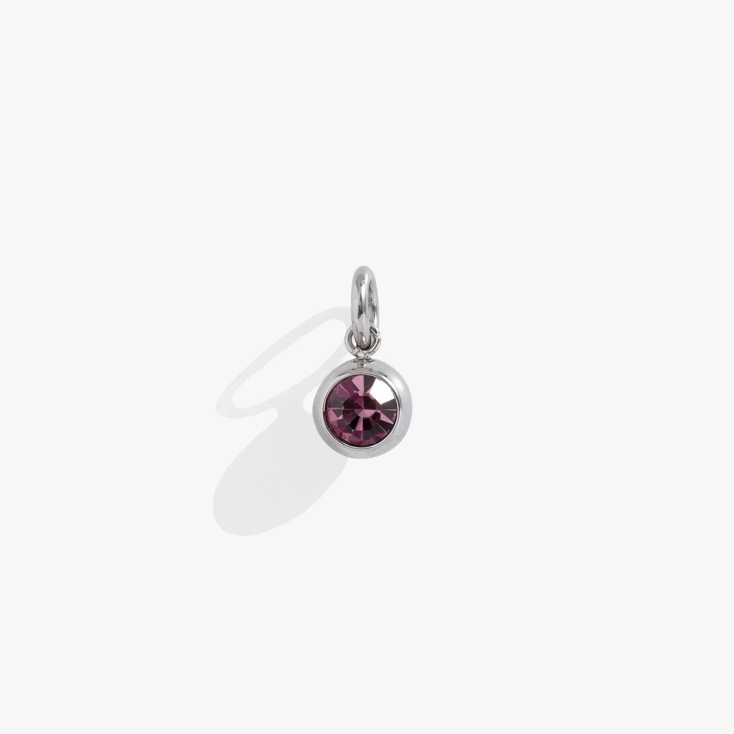 June Birthstone Interchangeable Charm Necklace