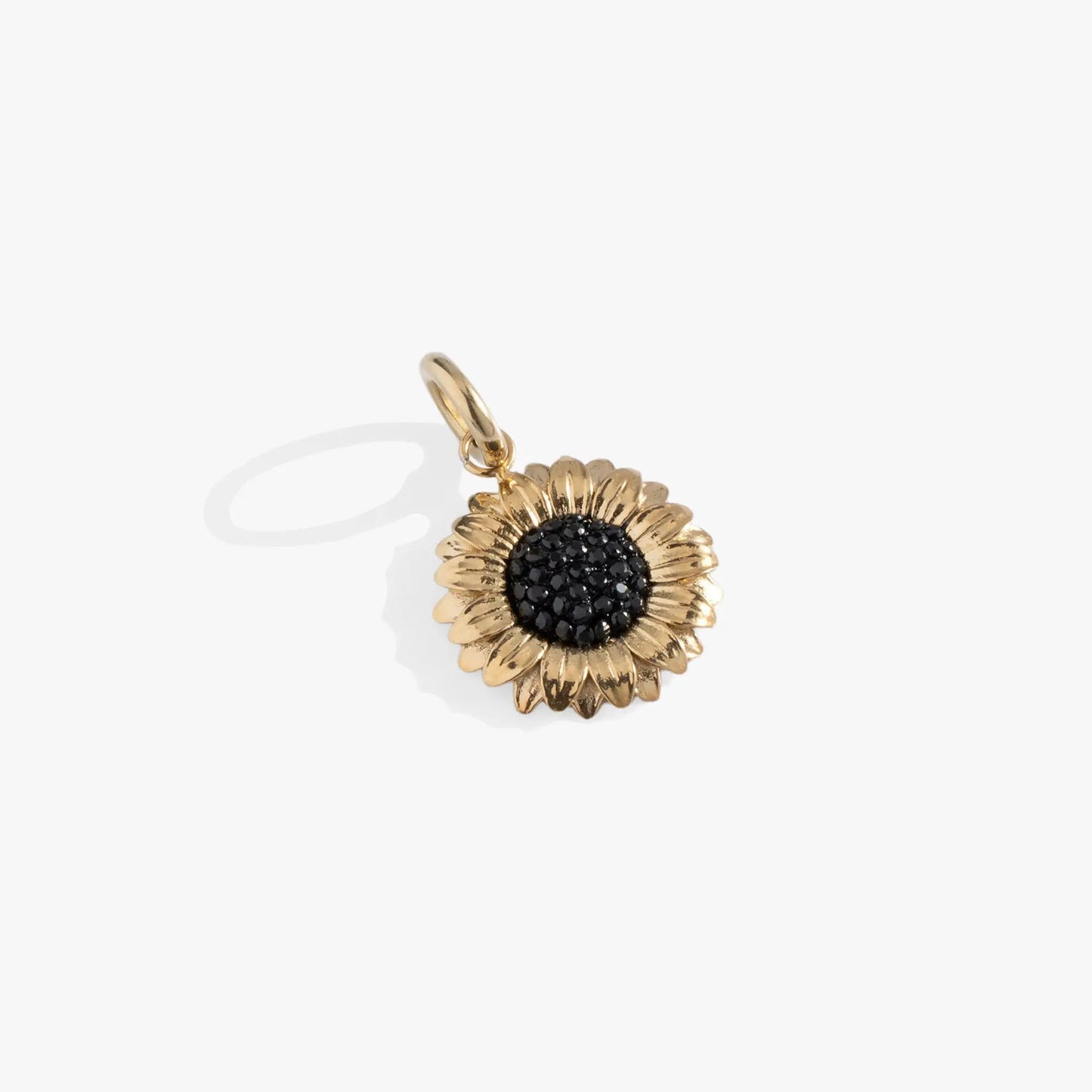 Sunflower Interchangeable Charm with Black Center