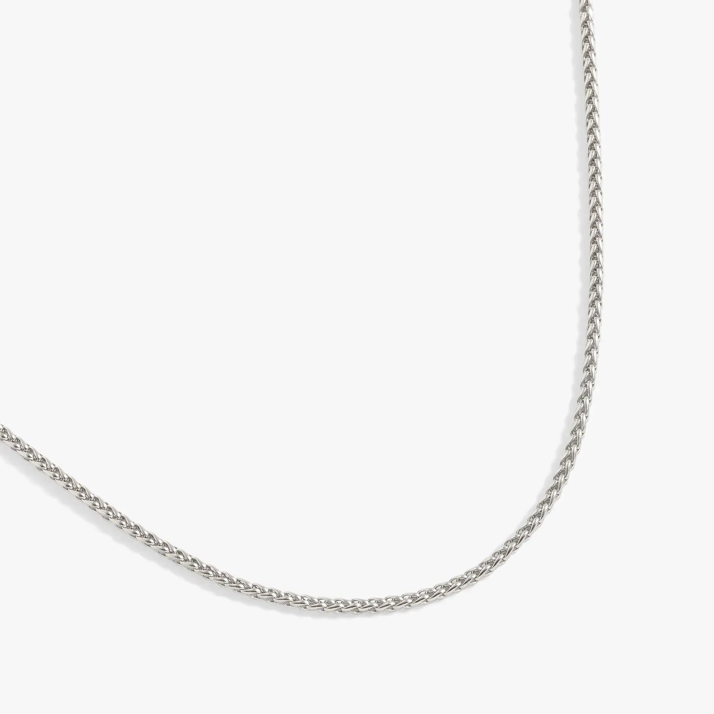 Wheat Chain Charm & Layering Necklace by ALEX AND ANI, silver-tone chain on Tampa Home & Garden Store