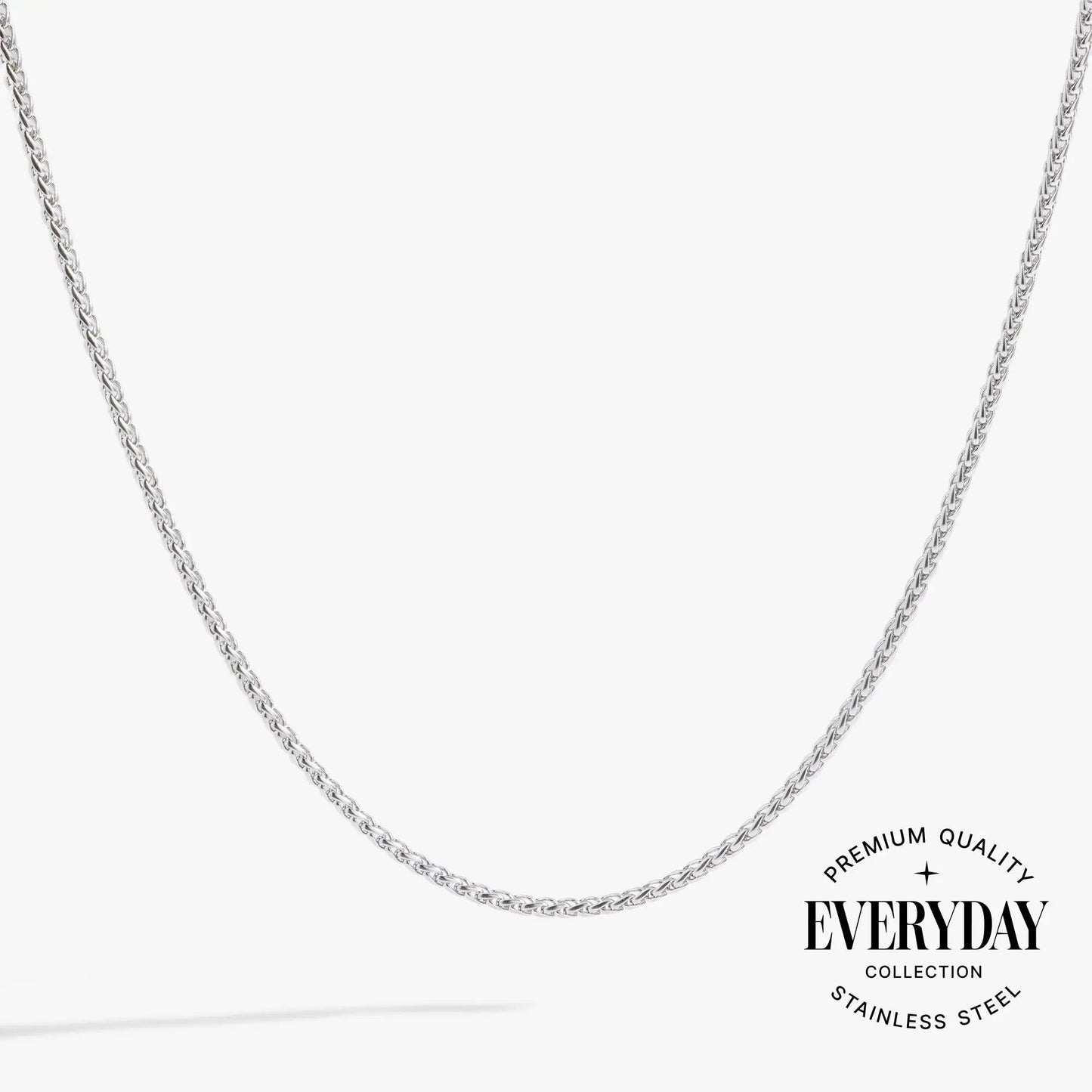 Wheat chain necklace, silver-tone, by ALEX AND ANI on Tampa Home & Garden Store