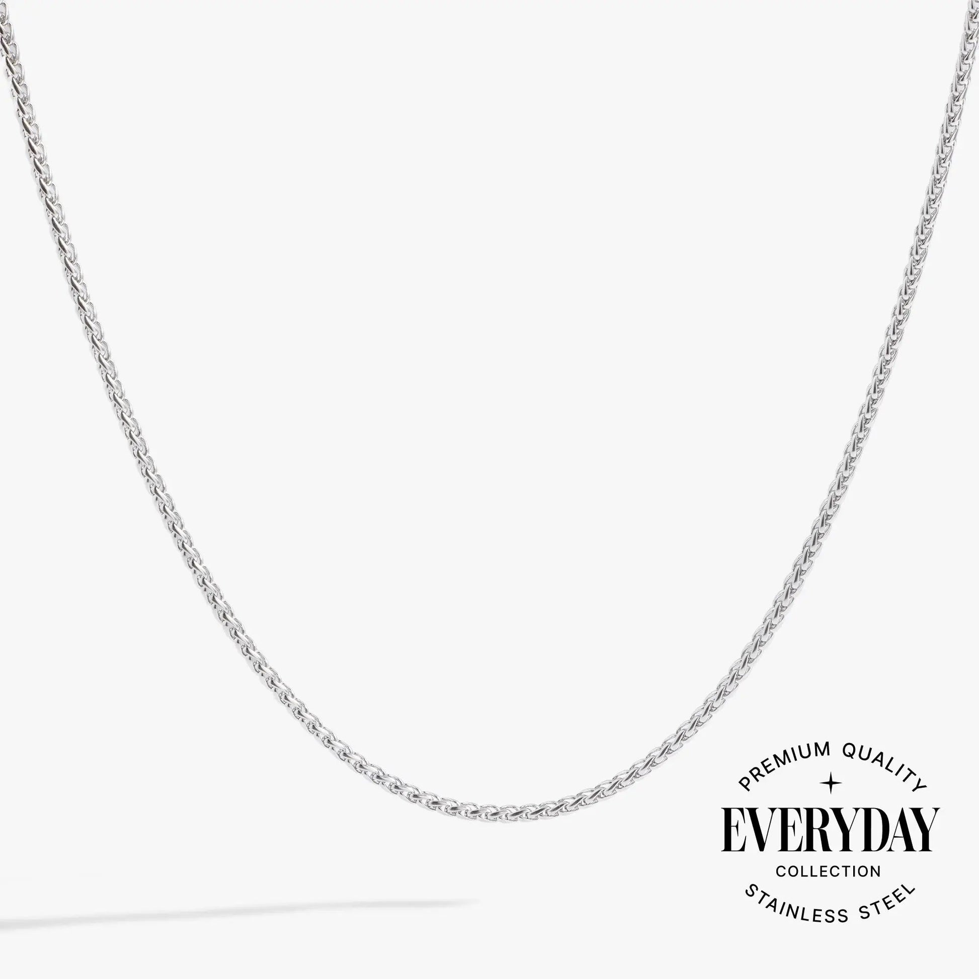 Wheat chain necklace, silver-tone, by ALEX AND ANI on Tampa Home & Garden Store
