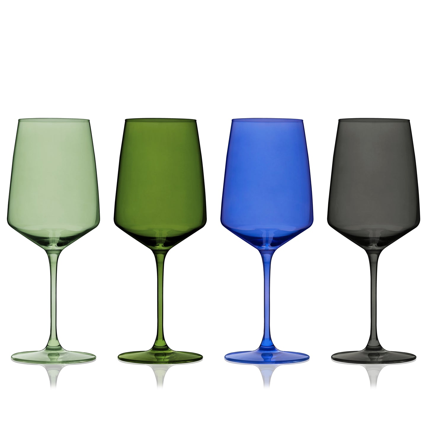 Reserve Nouveau Crystal Wine Glasses Set of Four