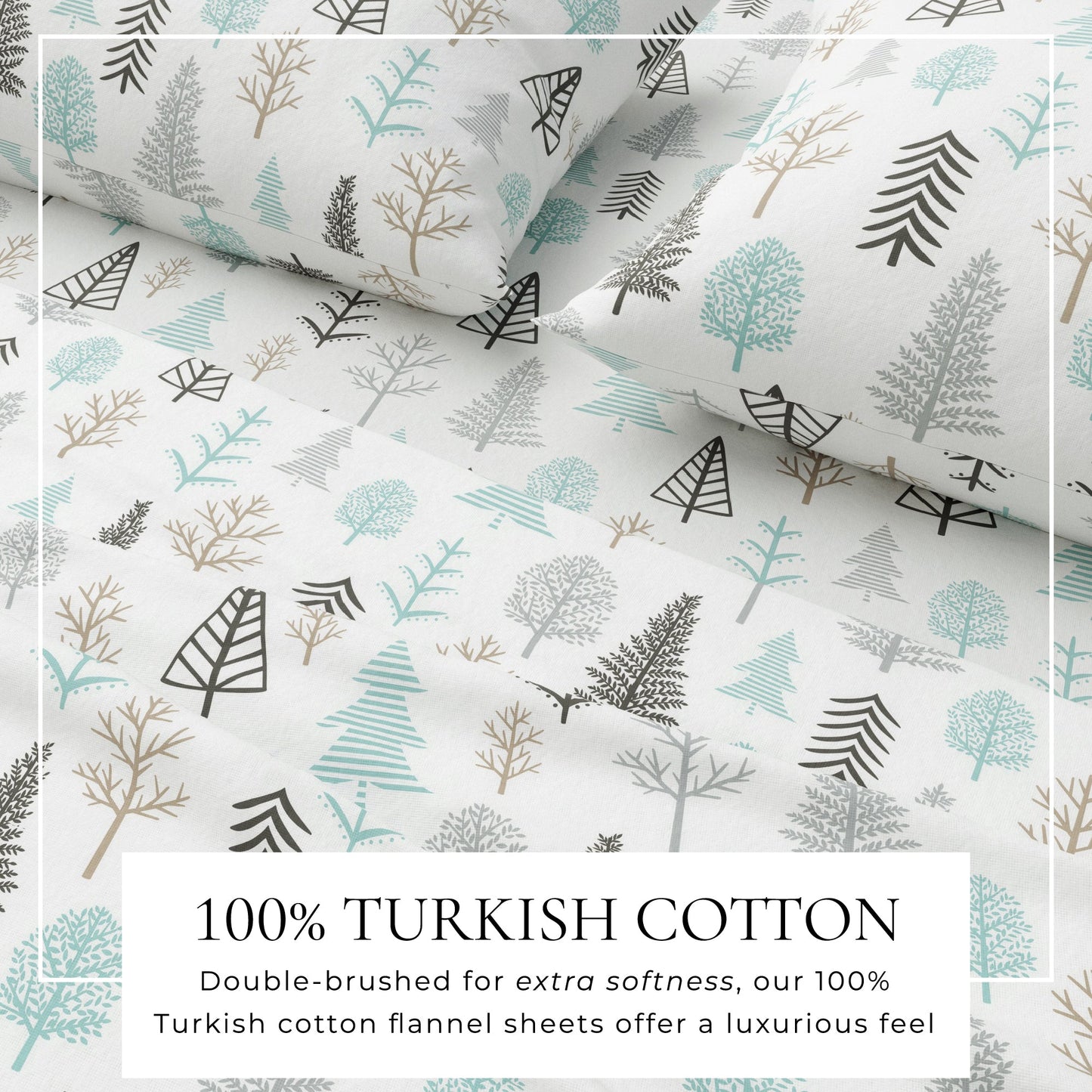 Cozy Turkish Cotton Flannel Sheets And Blankets