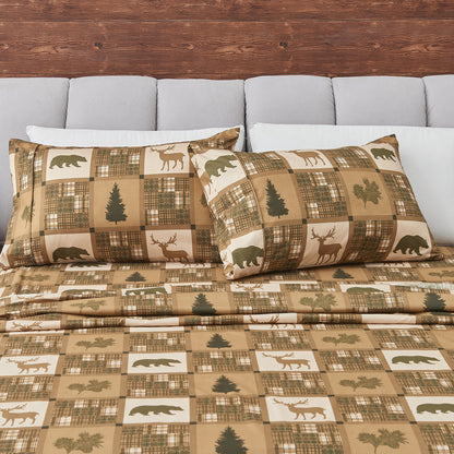 Lodge Printed Sheet Set and the Rustic Print