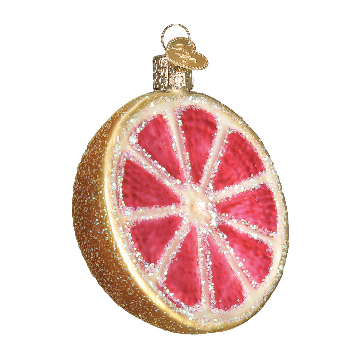 Adorno de cristal de pomelo