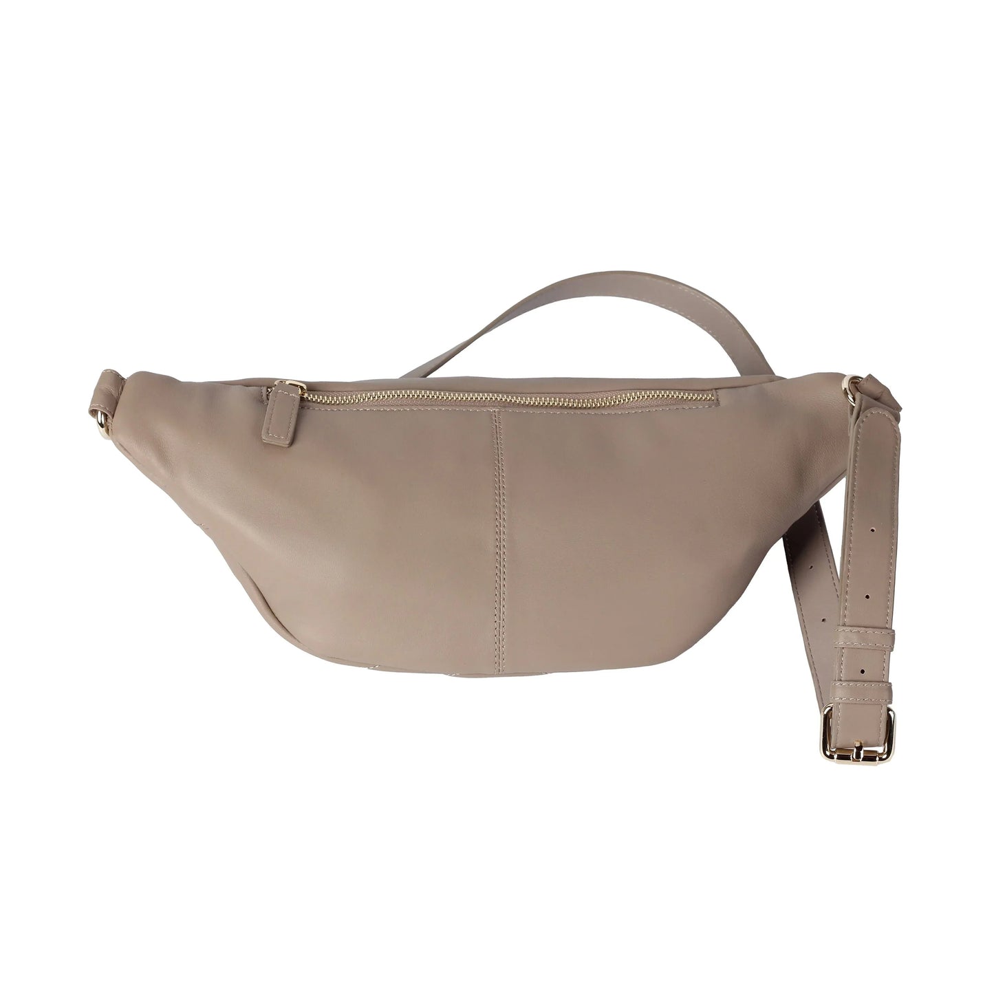 Soft Lambskin Embroidered Waist Bag – Leather Belt Bag for Women