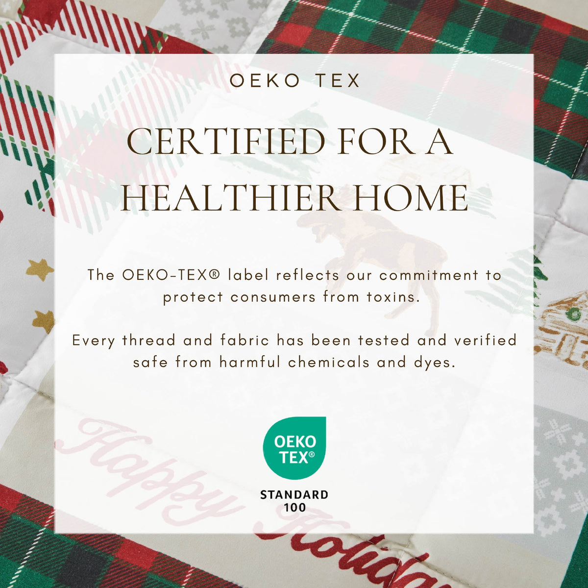 Great Bay Home Reversible Christmas Comforter & Sham Set, Odette Collection, holiday plaid bedding on Tampa Home & Garden Store