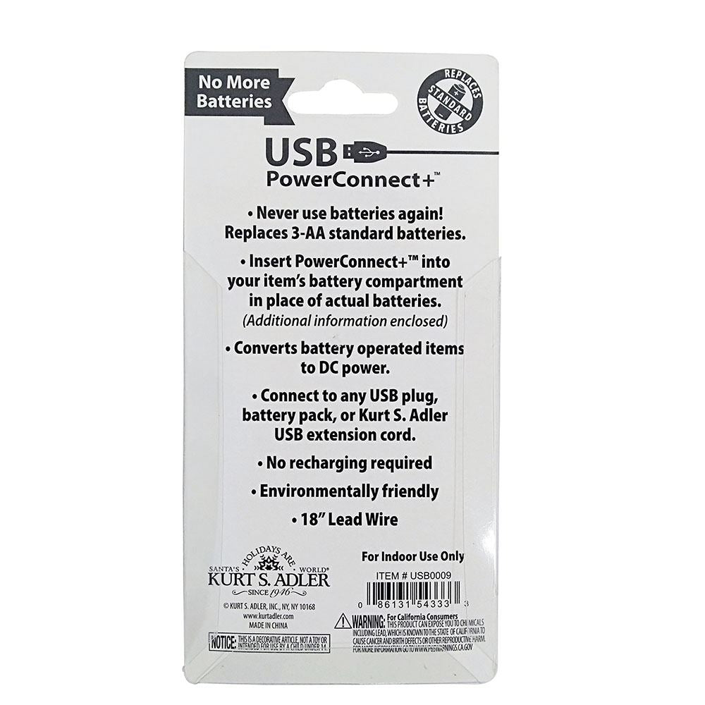 USB PowerConnect+ 3 AA Converter