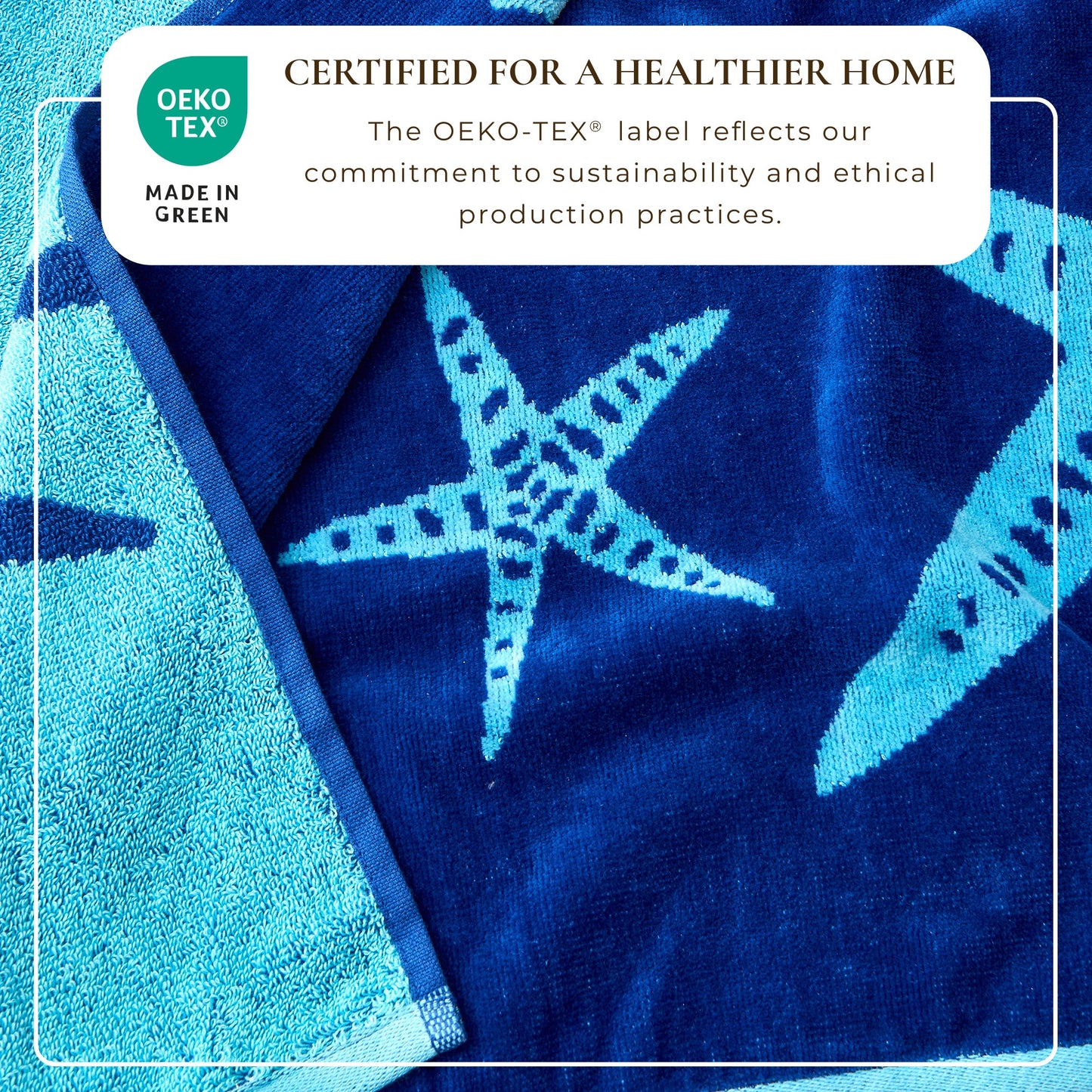 Velour Cotton Beach Towels and Maui Two Pack