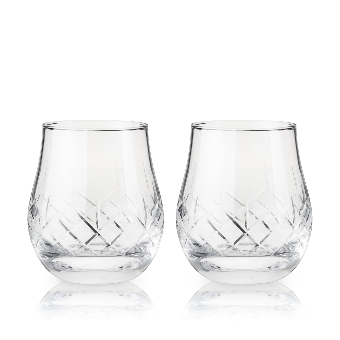 Admiral Heavyweight Crystal Whiskey Glass for Bar