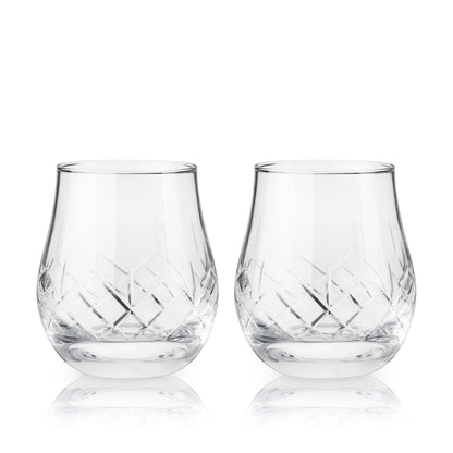 Admiral Heavyweight Crystal Whiskey Glass for Bar