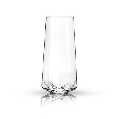 Seneca Stemless Crystal Champagne Flutes for Two