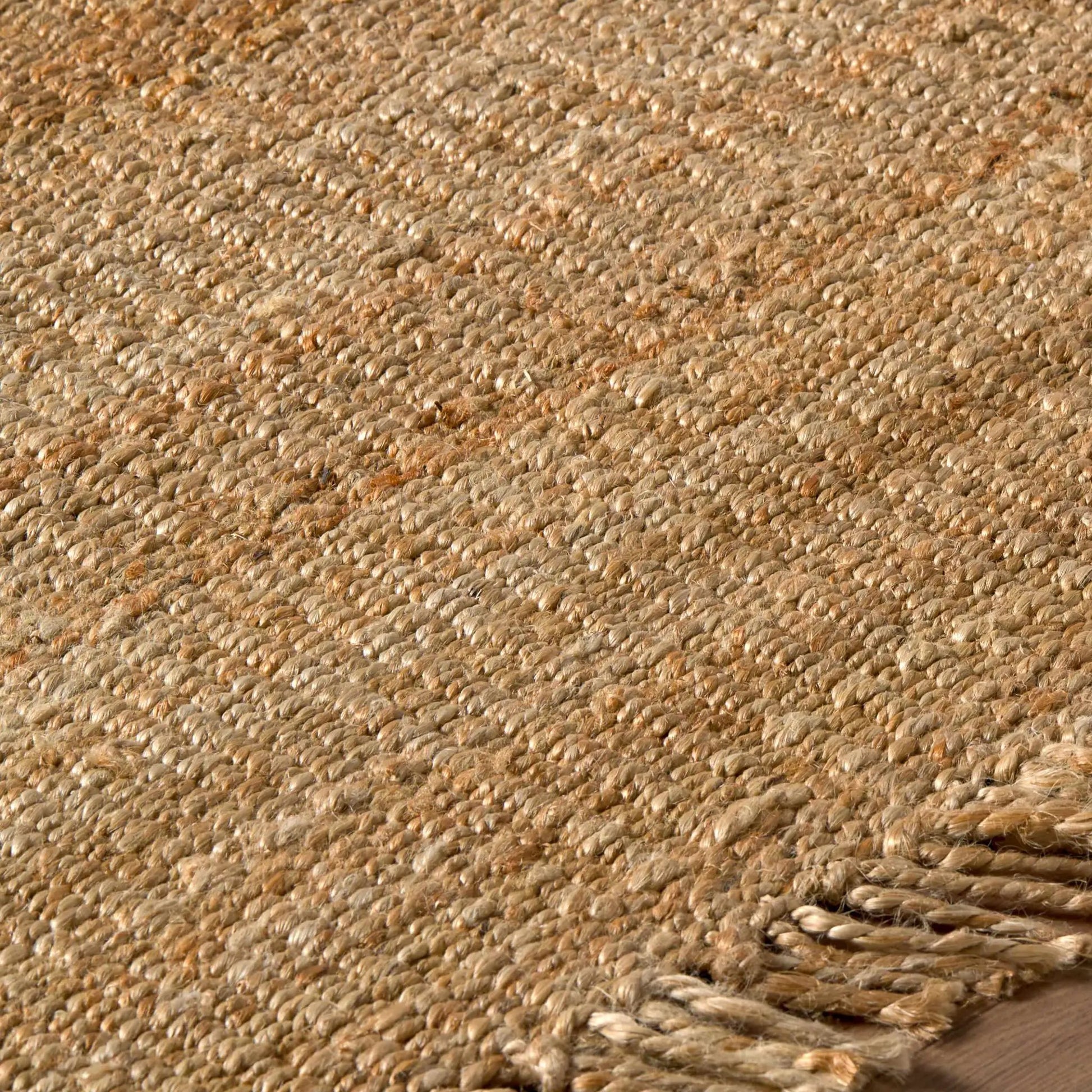 Oaks Perfect Flatweave Jute Rug, natural beige jute texture, Boutique Rugs on Tampa Home & Garden Store