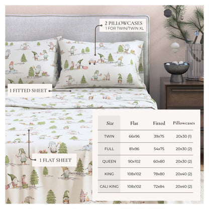 Turkish Cotton Sheet Set and Seasonal Prints