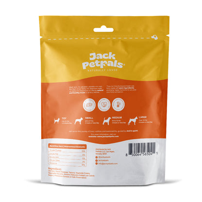 Premios para perros Jack PetPals Crafted Bite de pollo y batata (340 g)