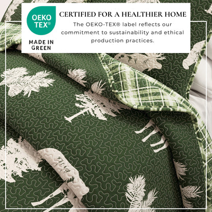 Rustic Lodge Quilt Set For The Deer And Bear