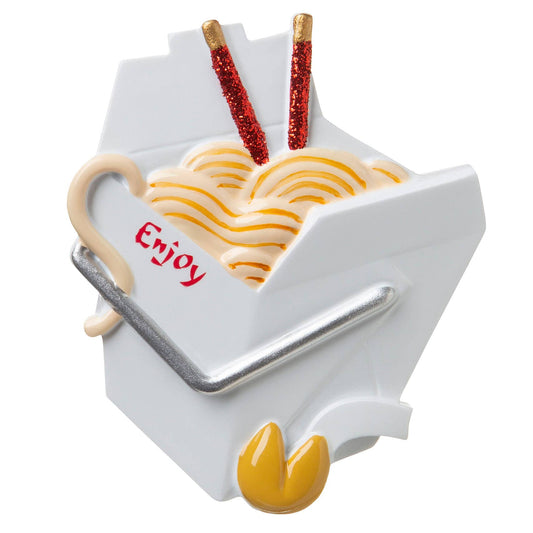 Chinese Takeout Ornament - Ornament - Tampa Home & Garden Store