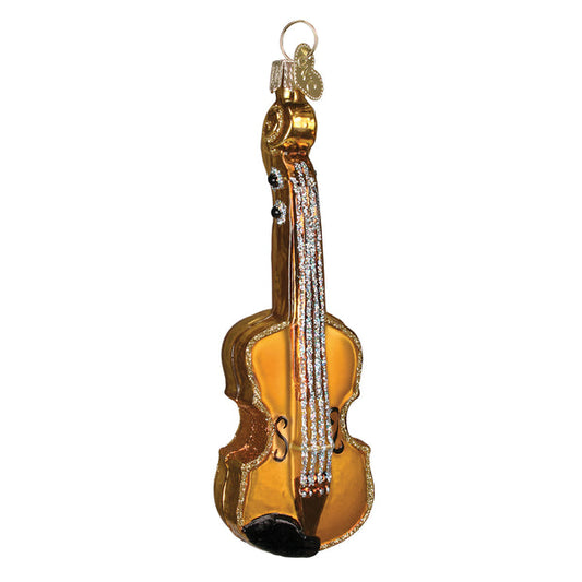 Violin Glass Ornament - Tampa Home & Garden Store