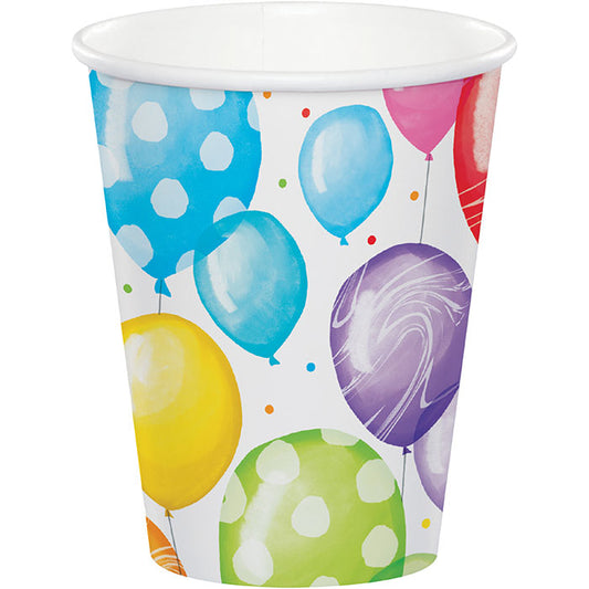 Gobelets en papier pour fête de ballons