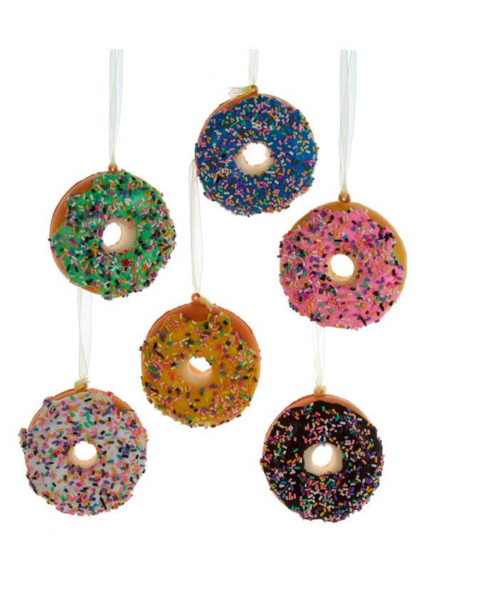 Décorations de beignets en mousse -