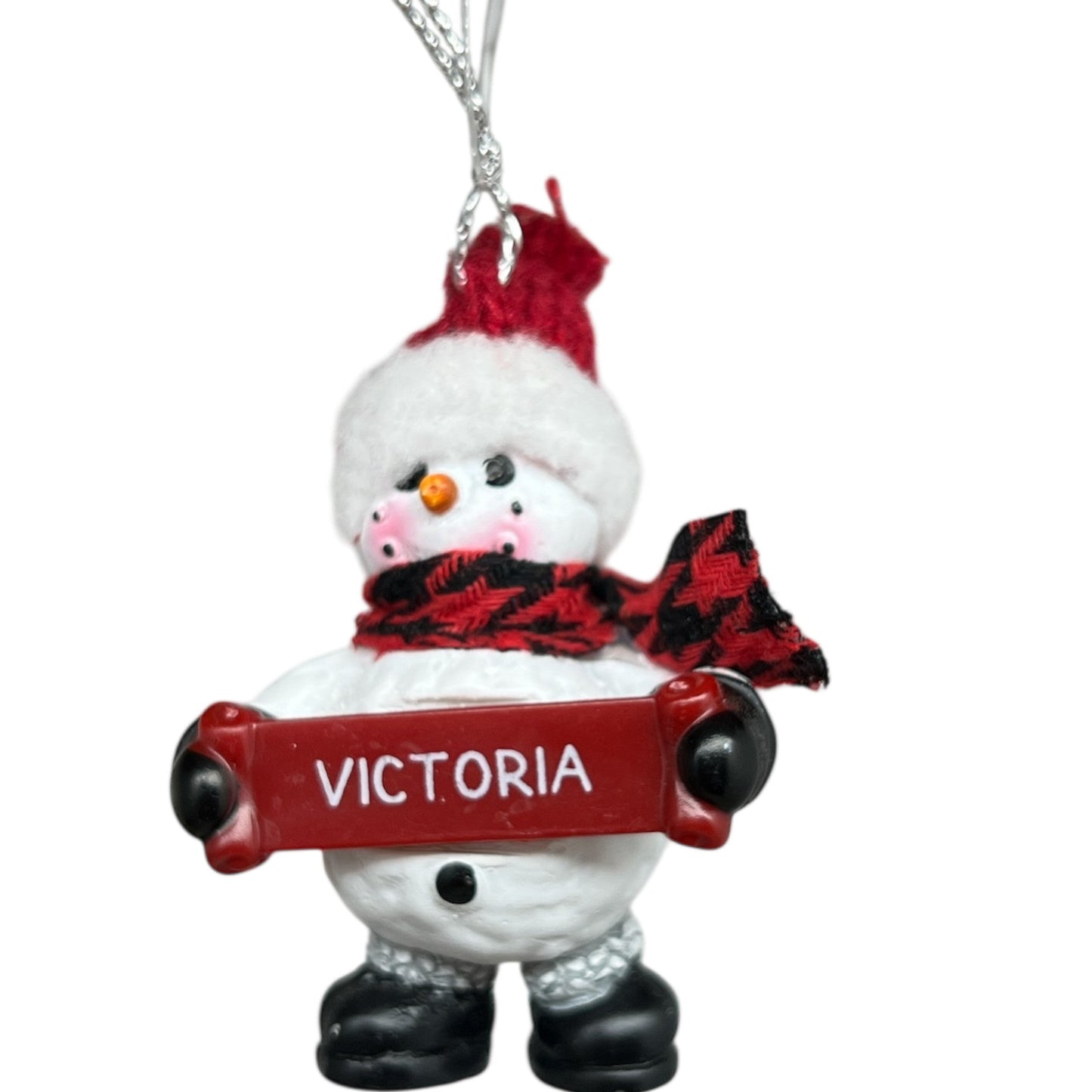 Ornement Bonhomme de Neige Confortable (Lettres S - Z) -