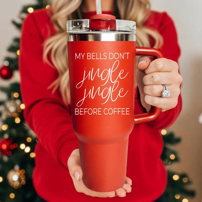 Jingle Jingle 40oz Insulated Mug With Handle