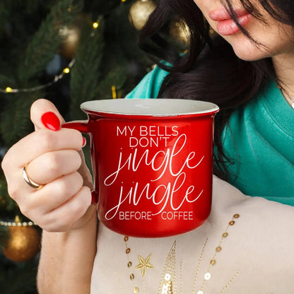 Jingle Jingle Campfire Mug Red and Green