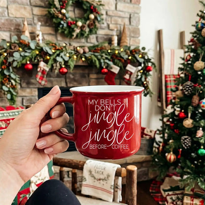Jingle Jingle Campfire Mug Red and Green