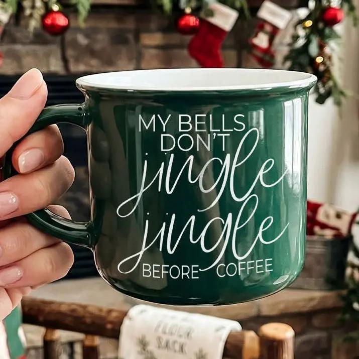 Jingle Jingle Campfire Mug Red and Green