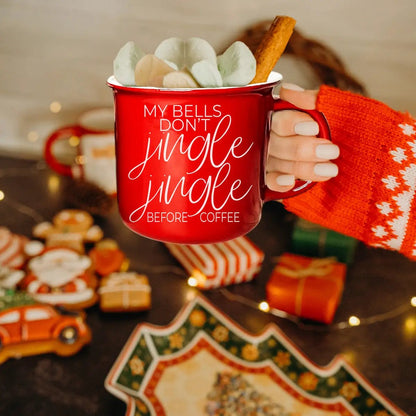 Jingle Jingle Campfire Mug Red and Green