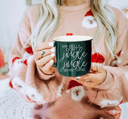 Jingle Jingle Campfire Mug Red and Green