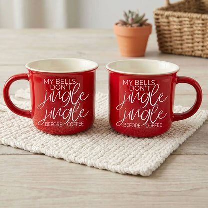 Jingle Jingle Campfire Mug Red and Green