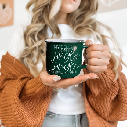 Jingle Jingle Campfire Mug Red and Green