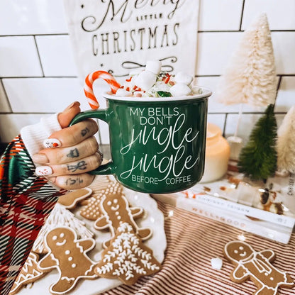 Jingle Jingle Campfire Mug Red and Green