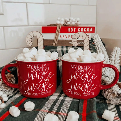 Jingle Jingle Campfire Mug Red and Green