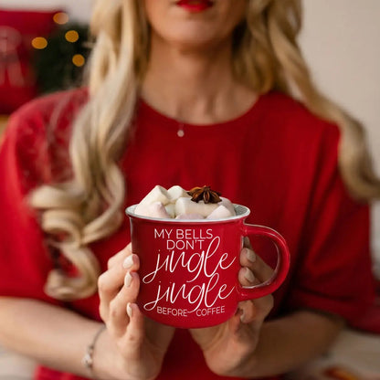 Jingle Jingle Campfire Mug Red and Green