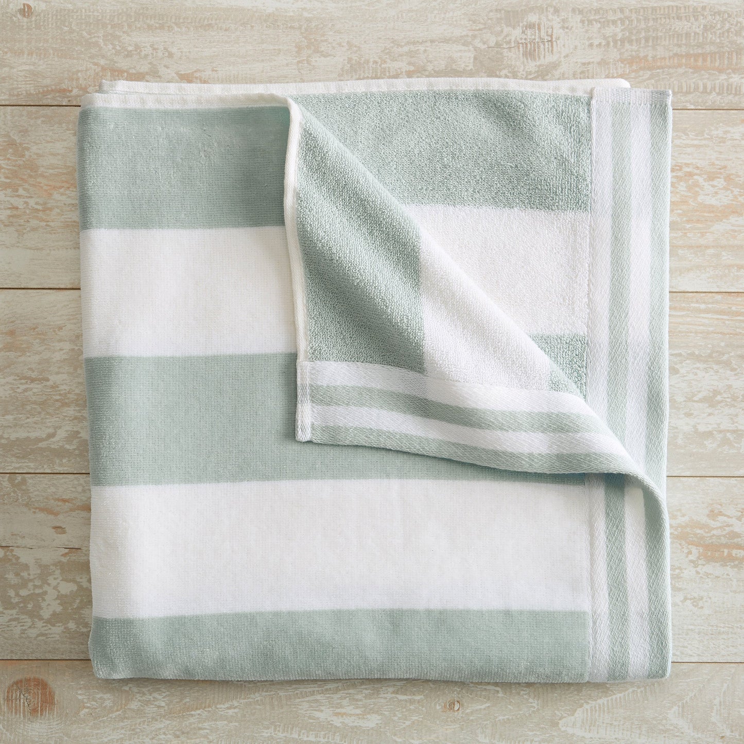 Striped Cabana Beach Towel and Soft Pastel Colors