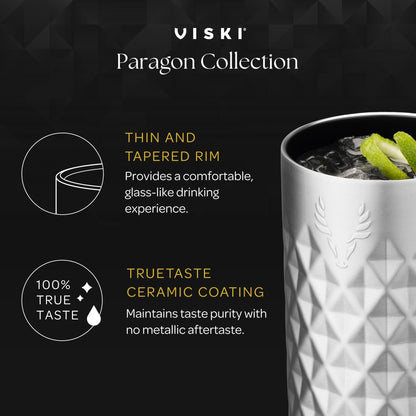Paragon Steel Highball Tumbler in Satin Green