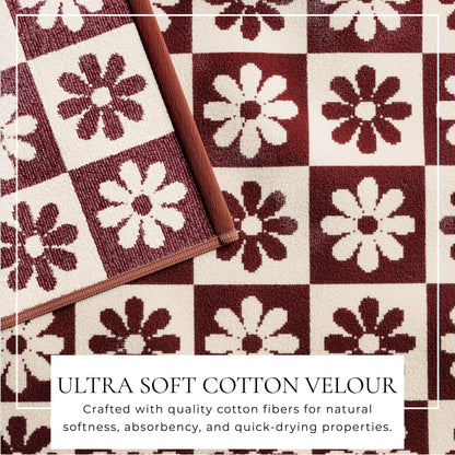 Velour Cotton Beach Towels and Maui Two Pack